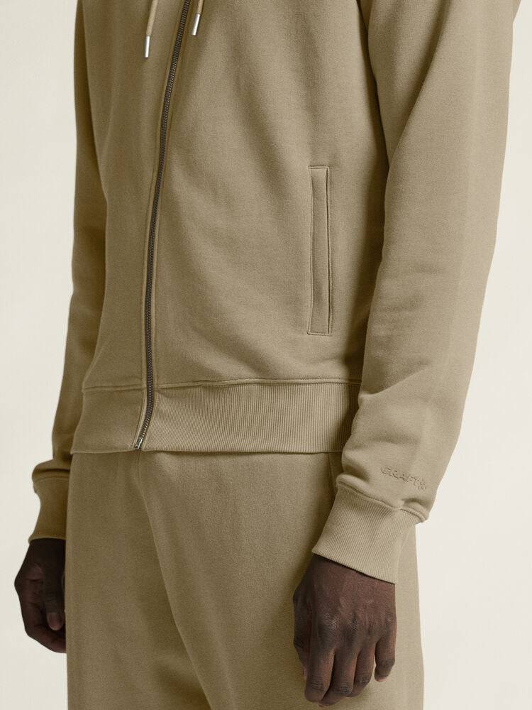 Frequent Fz Hoodie M von Craft – Taupe