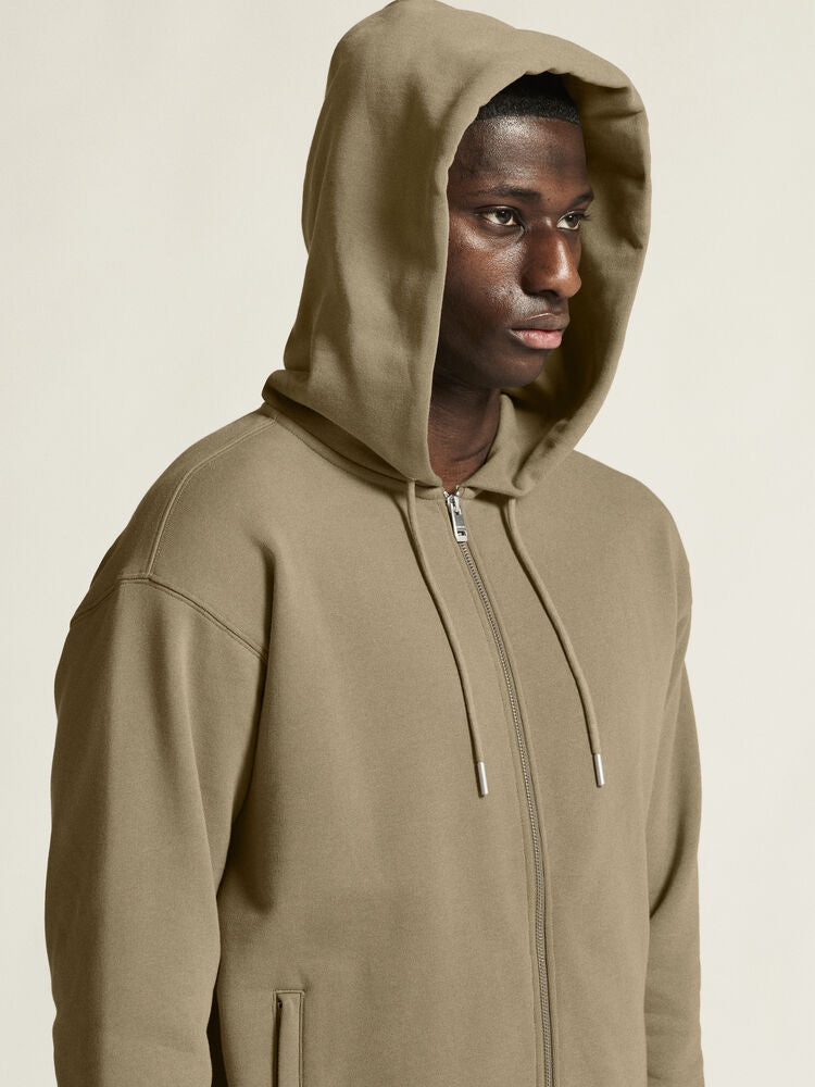 Frequent Fz Hoodie M von Craft – Taupe