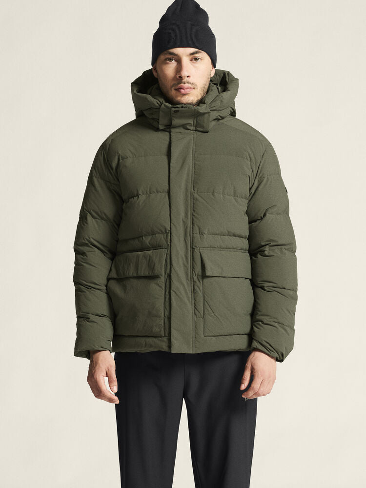 Urban Down Puffer Jacket M von Craft – Taupe