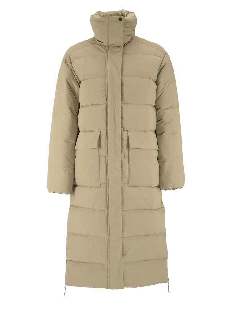 Urban Long Padded Coat W von Craft – Taupe