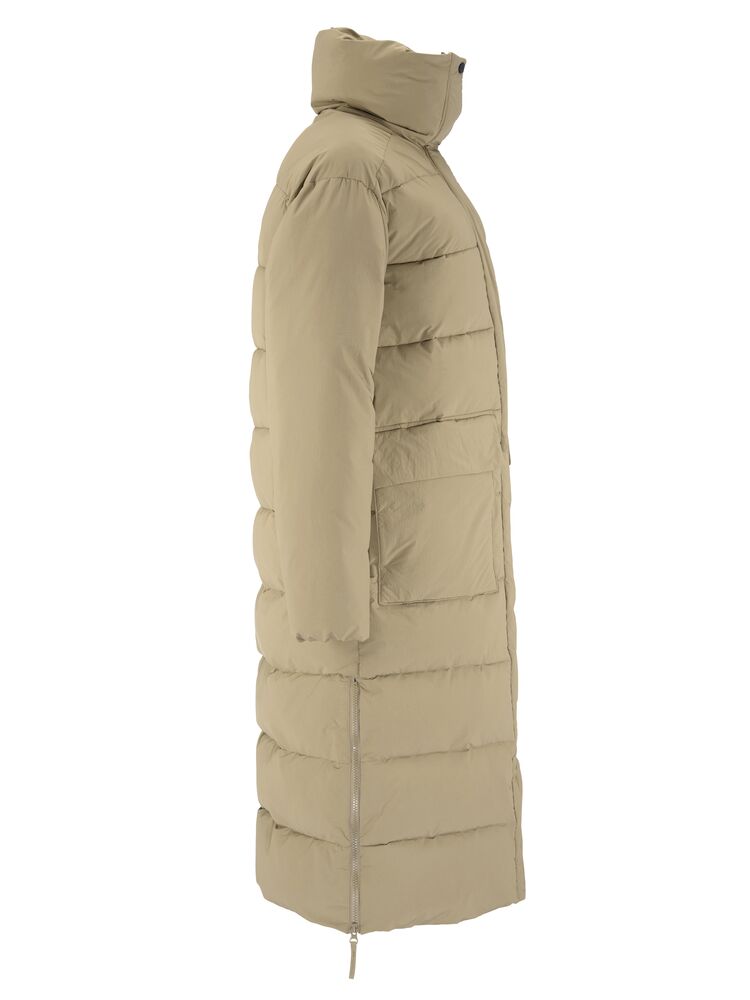Urban Long Padded Coat W von Craft – Taupe