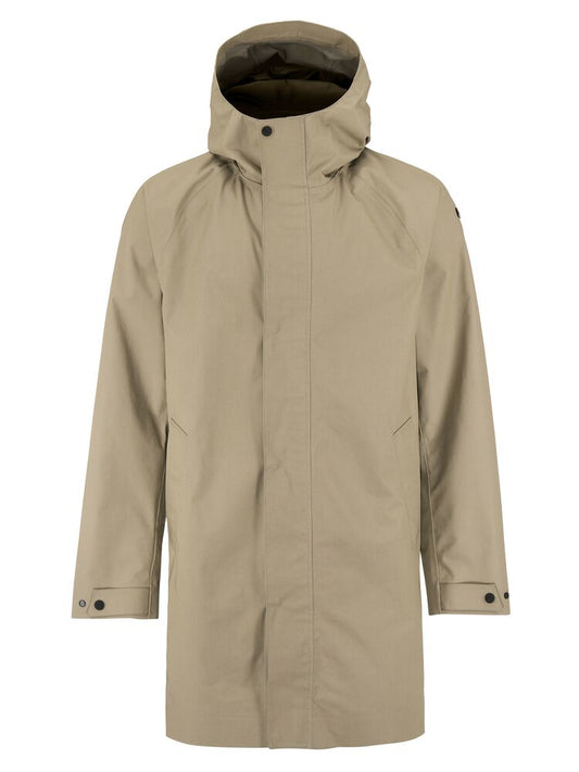 Urban Shell Coat Uni - eleganter, wetterfester Mantel