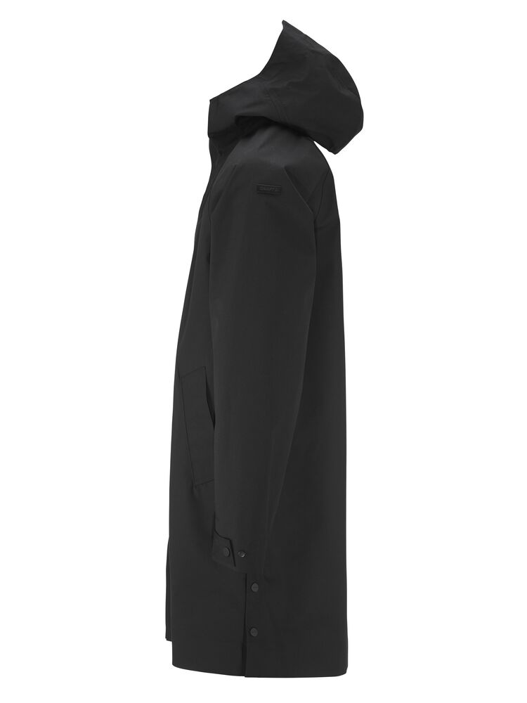 Urban Shell Coat Uni - eleganter, wetterfester Mantel