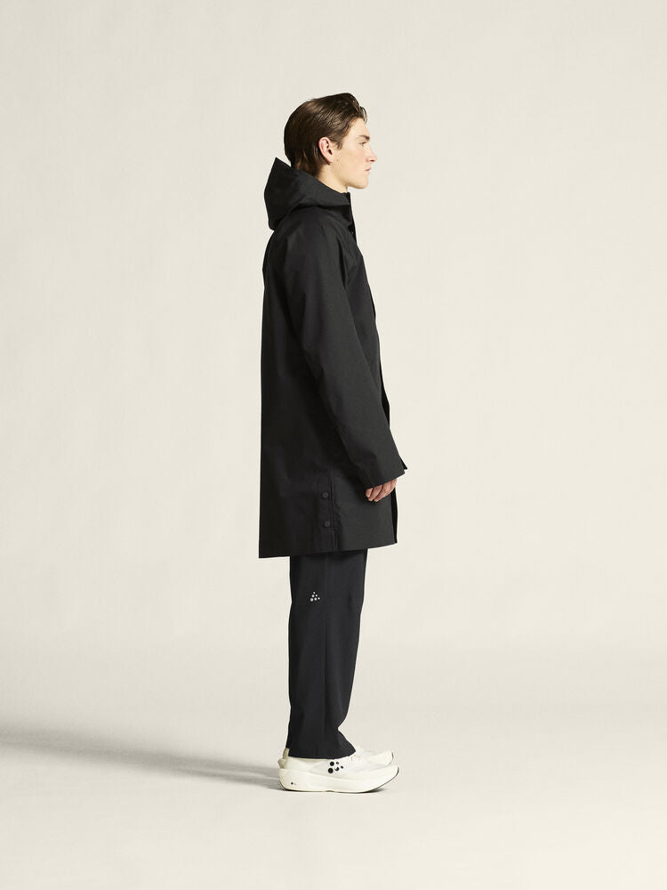 Urban Shell Coat Uni - eleganter, wetterfester Mantel
