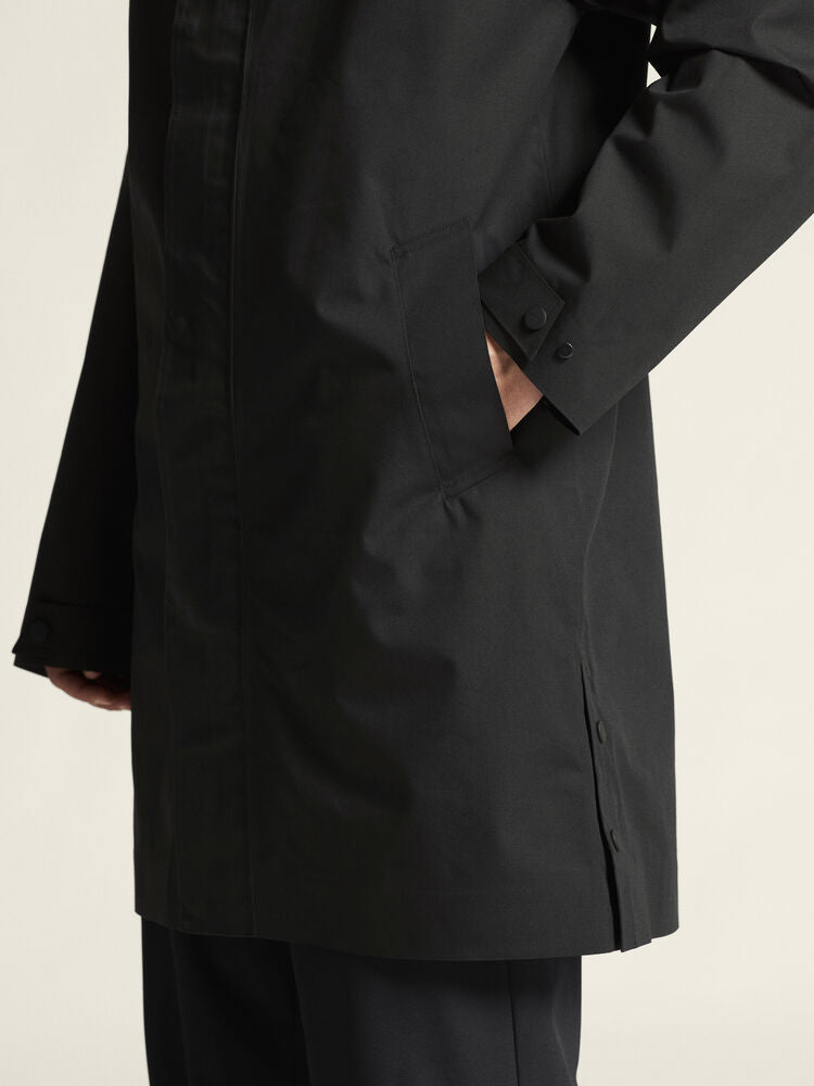 Urban Shell Coat Uni - eleganter, wetterfester Mantel