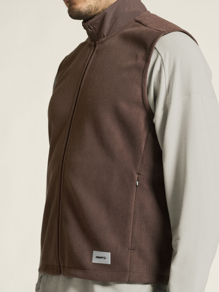 Subz Fleece Vest M von Craft – Prune