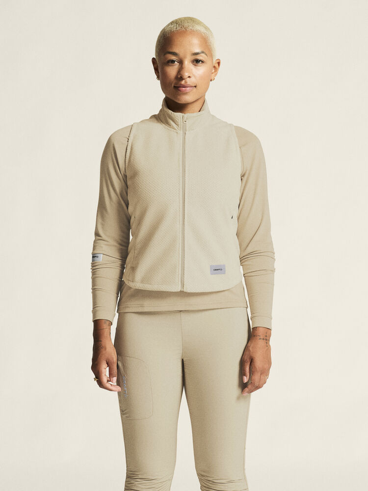 Subz Fleece Vest W von Craft – Plaster