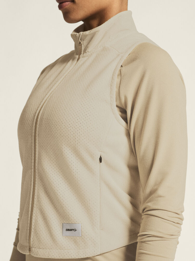 Subz Fleece Vest W von Craft – Plaster