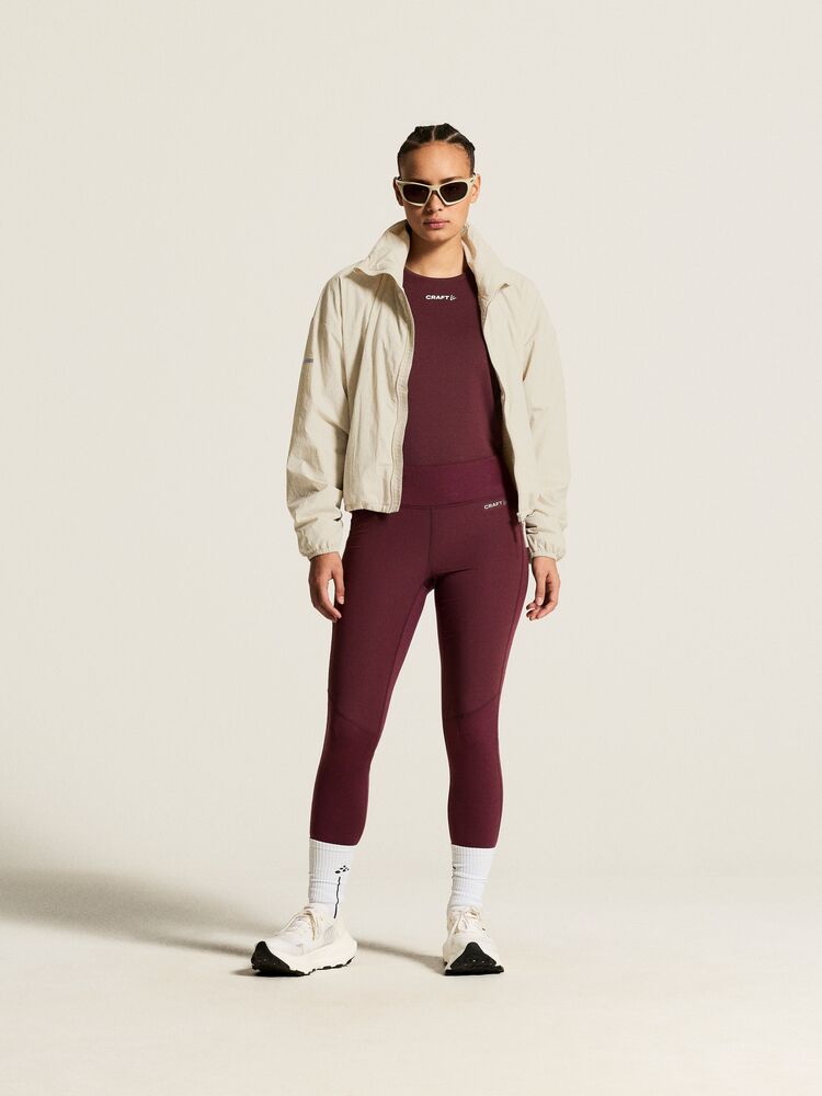Adv Essence Warm Wind Tights 2 W von Craft – Dk Plum