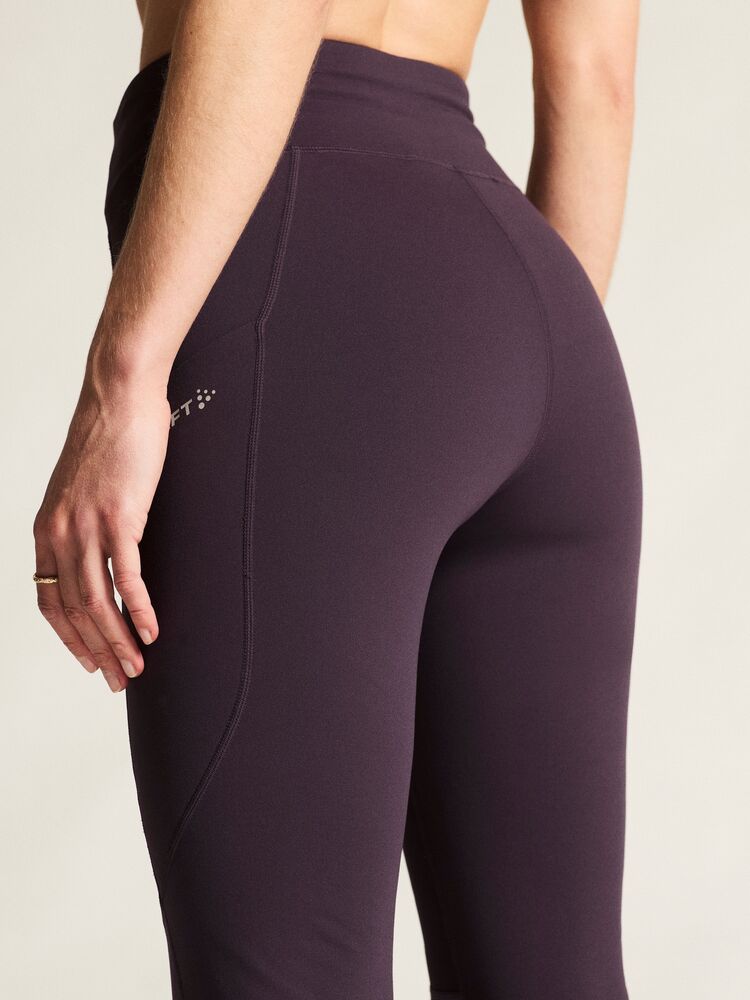 Adv Essence Warm Wind Tights 2 W von Craft – Dk Plum