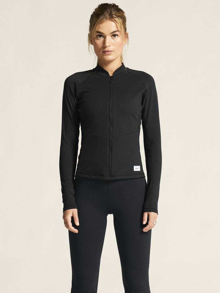 Collective Zip Sweater W von Craft – Dk Plum