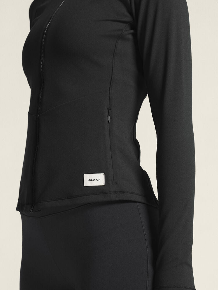 Collective Zip Sweater W von Craft – Dk Plum
