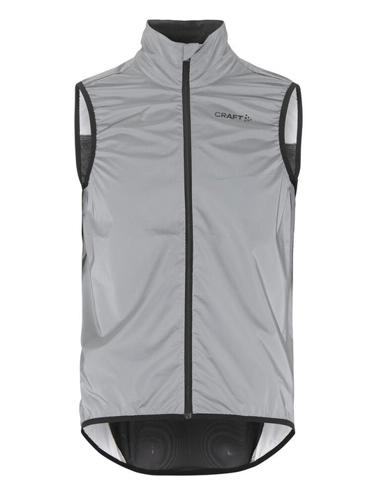 Adv Essence Lumen Wind Vest M - Reflektions-Weste leuchtet im Dunkeln