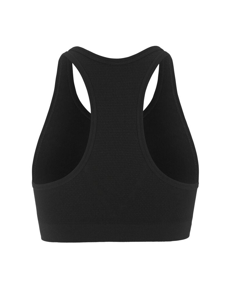 Wool Seamless Bra W von Craft – Black