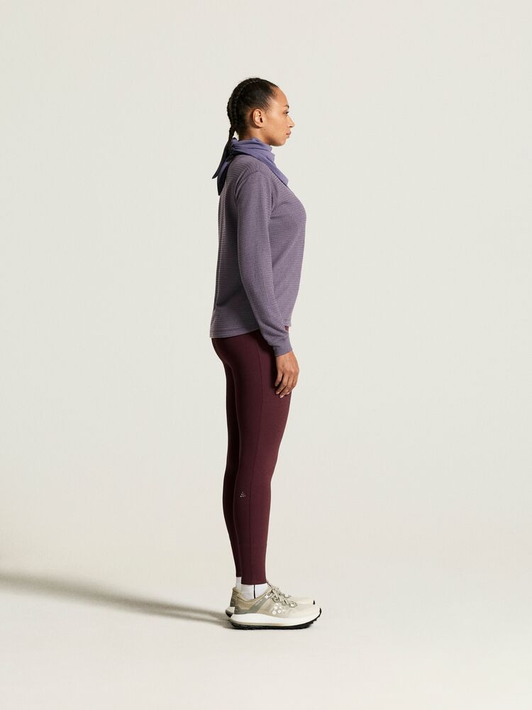 Wool Waffle Rn W - lässiges Trikot
