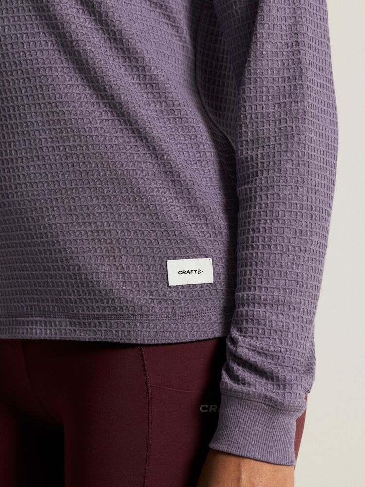 Wool Waffle Rn W - lässiges Trikot