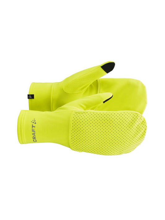 Lumen Fleece Hybrid Glove 2 - reflektiver, warmer Handschuh