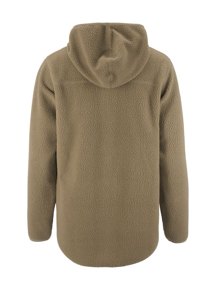 Join Pile Fleece Fz Hood W von Craft – Taupe