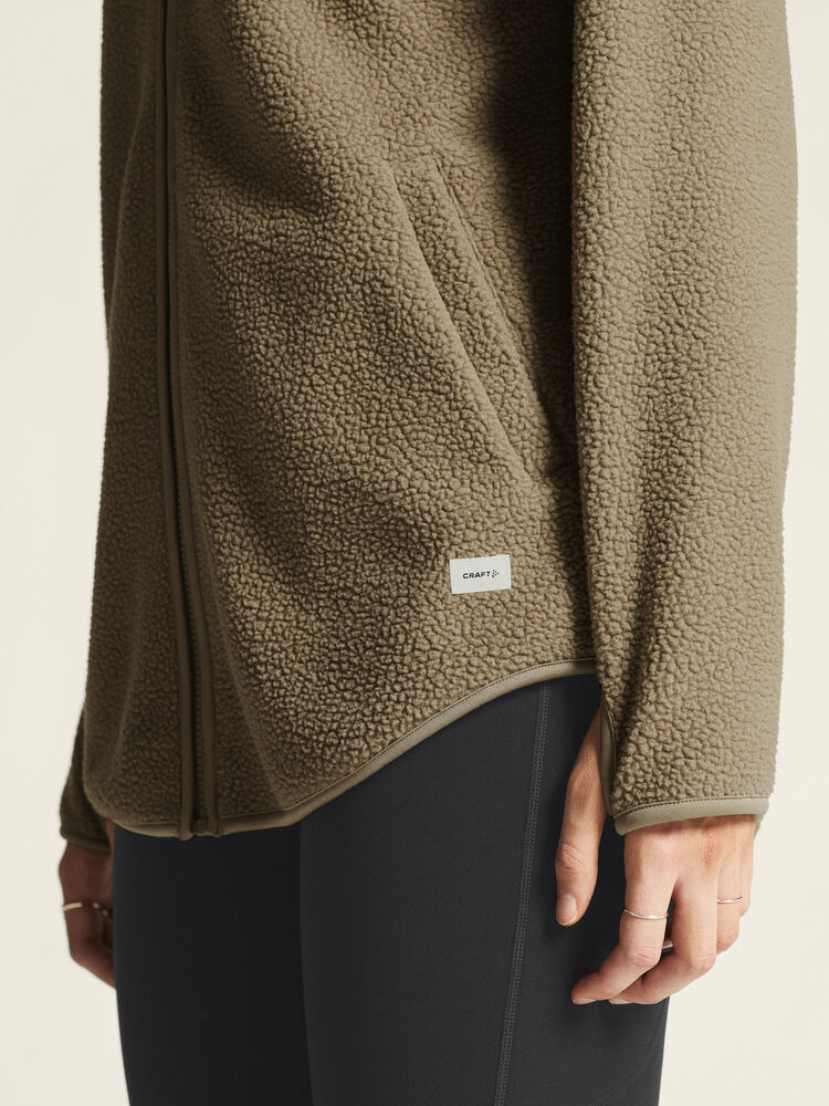 Join Pile Fleece Fz Hood W - Hoody, Hoodie