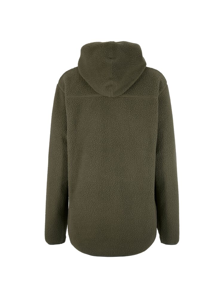 Join Pile Fleece Fz Hood W von Craft – Taupe