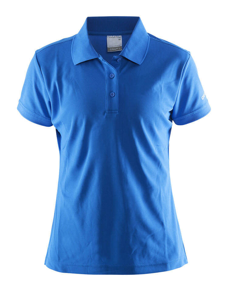 Polo Shirt Pique Classic W von Craft – Sweden Blue