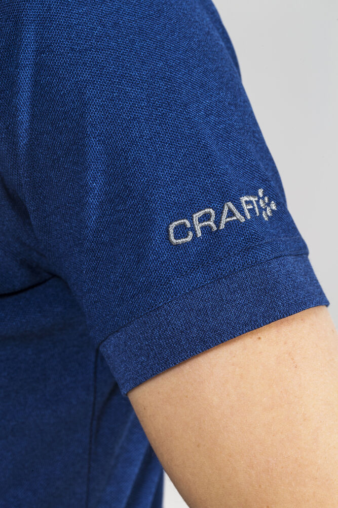 Polo Shirt Pique Classic W von Craft – Sweden Blue