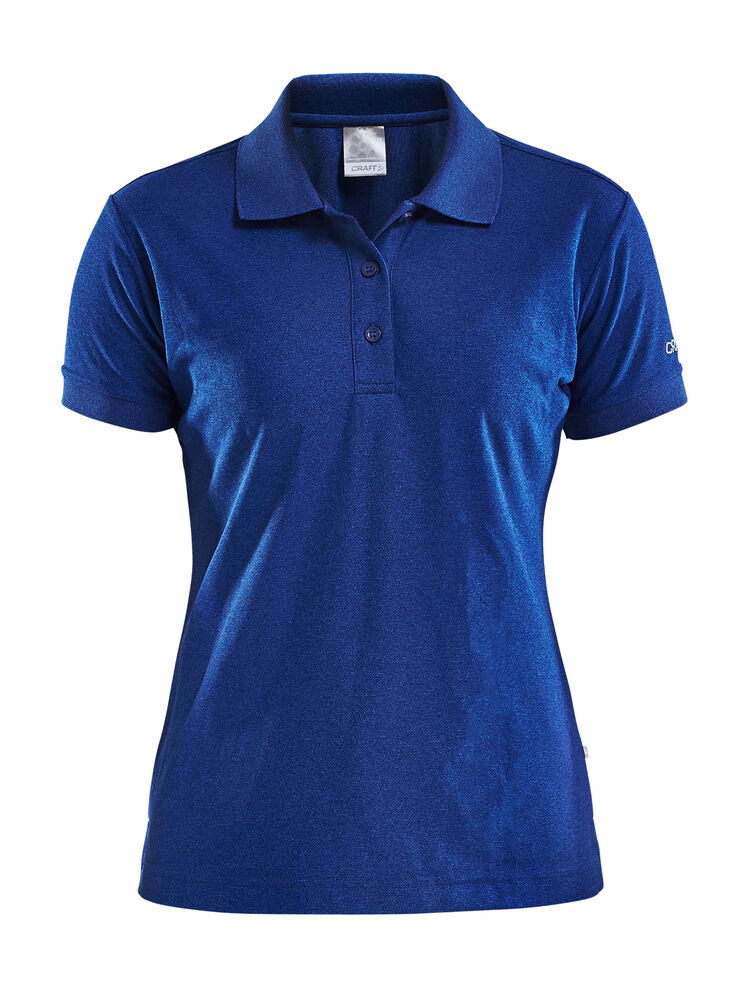 Polo Shirt Pique Classic W von Craft – Sweden Blue