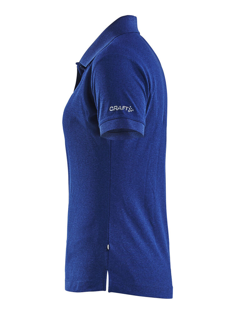 Polo Shirt Pique Classic W von Craft – Sweden Blue