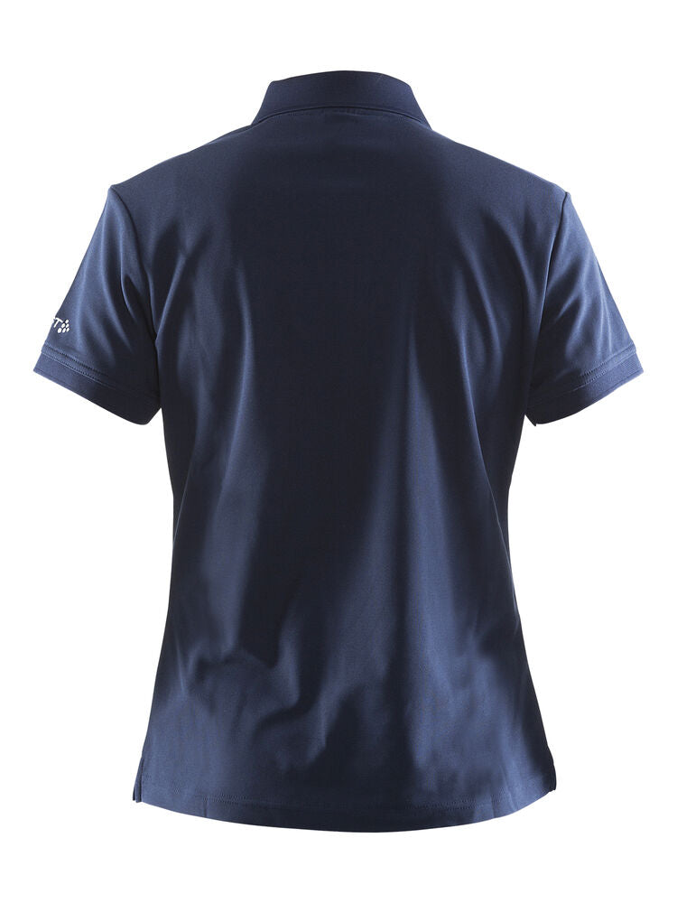 Polo Shirt Pique Classic W von Craft – Sweden Blue