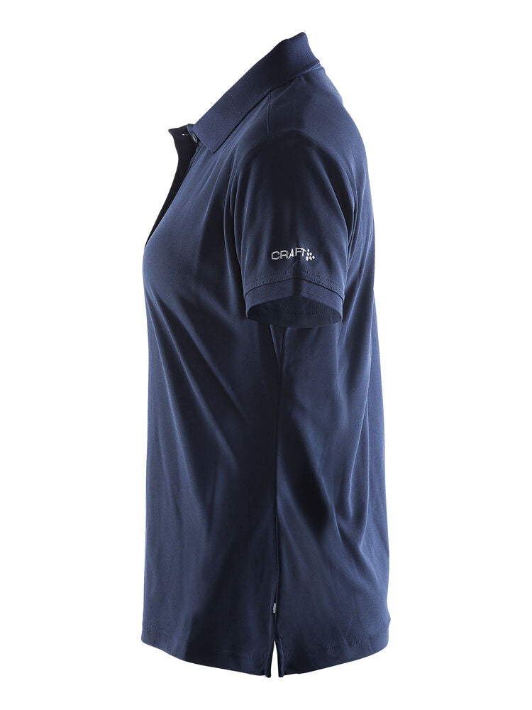 Polo Shirt Pique Classic W von Craft – Sweden Blue