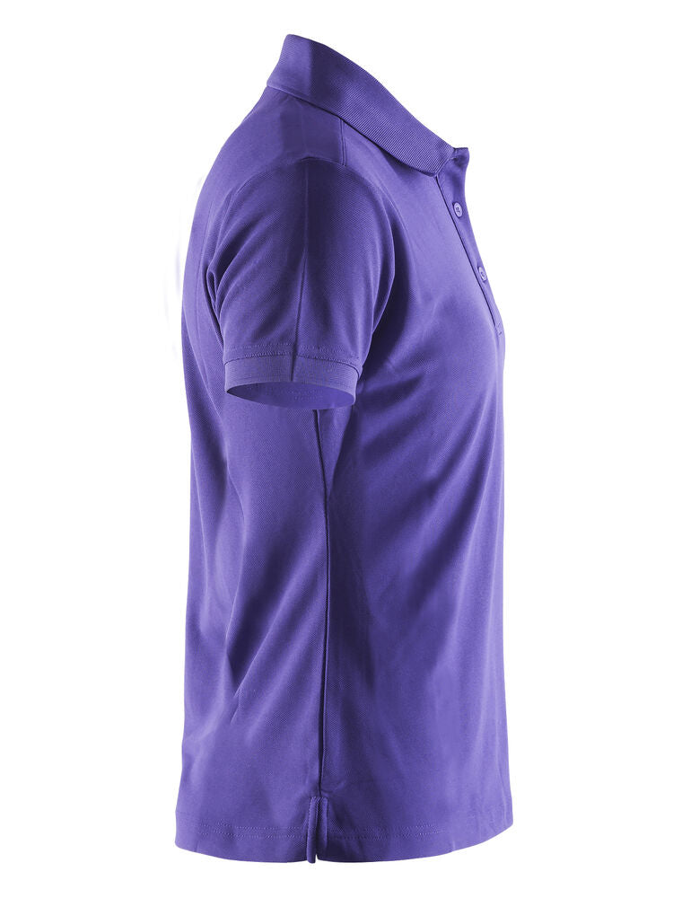 Polo Shirt Pique Classic W von Craft – Sweden Blue