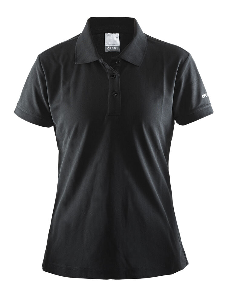 Polo Shirt Pique Classic W von Craft – Sweden Blue