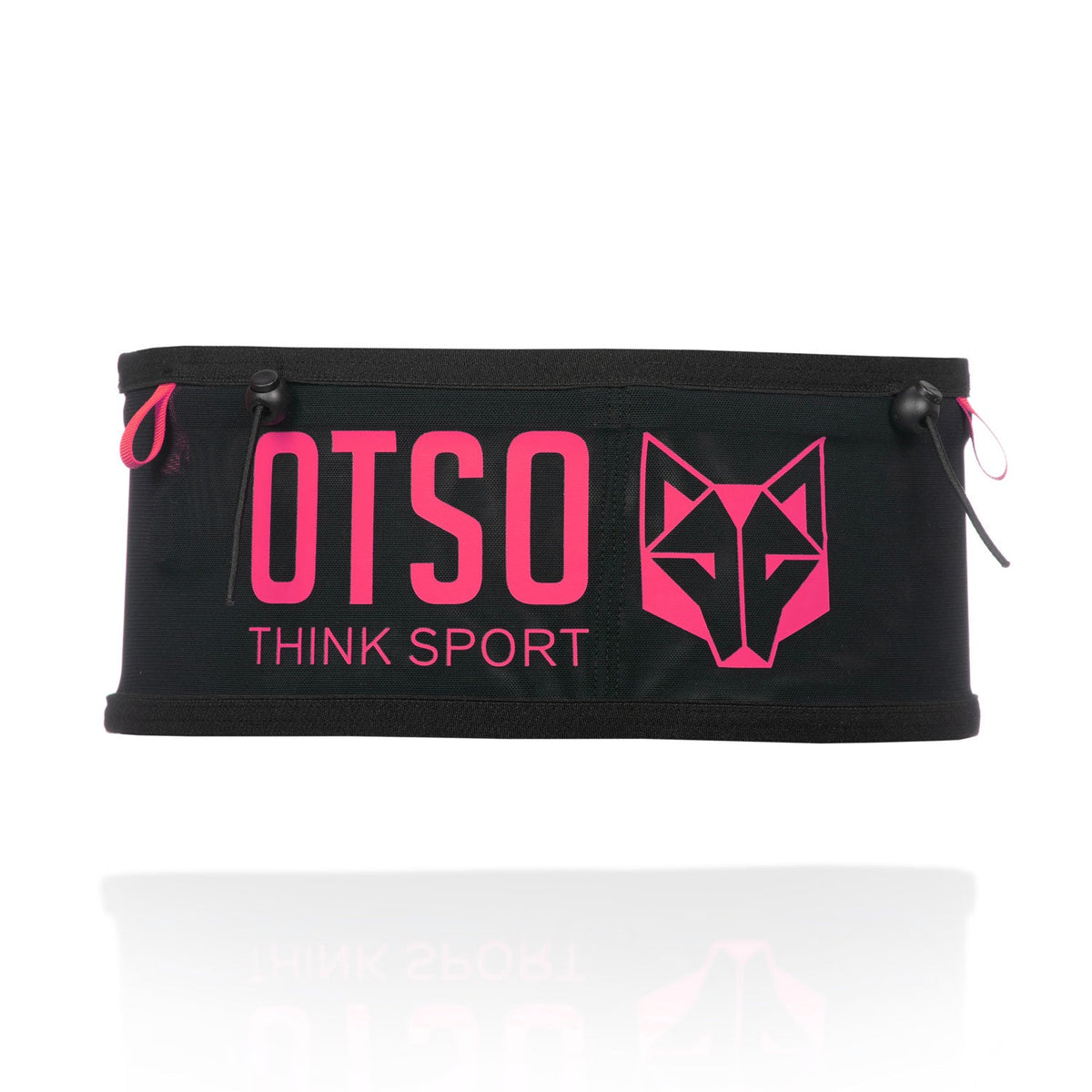 OTSO Unisex Laufgürtel - Black & Pink – Produktansicht