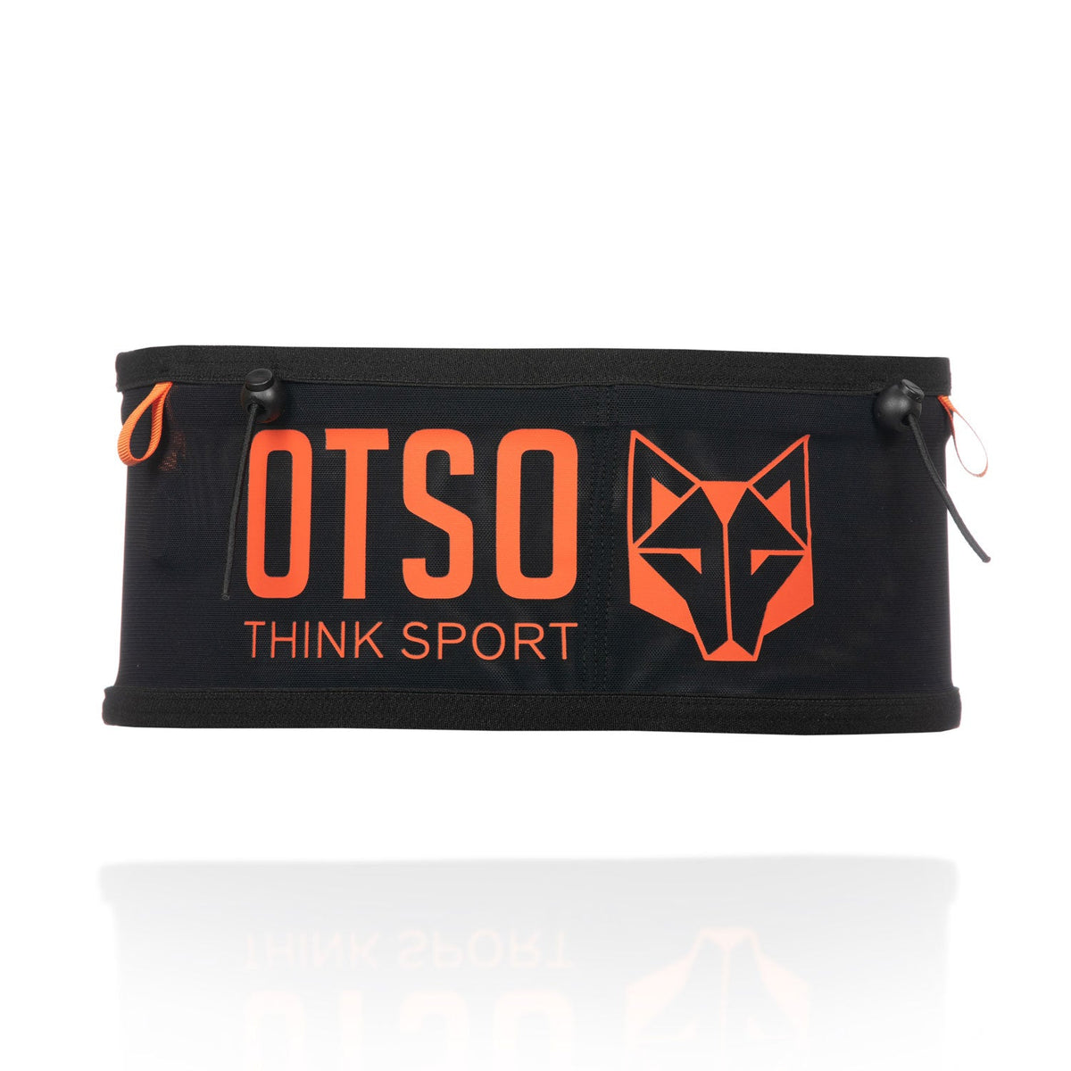 OTSO Unisex Laufgürtel - Black & Orange – Produktansicht