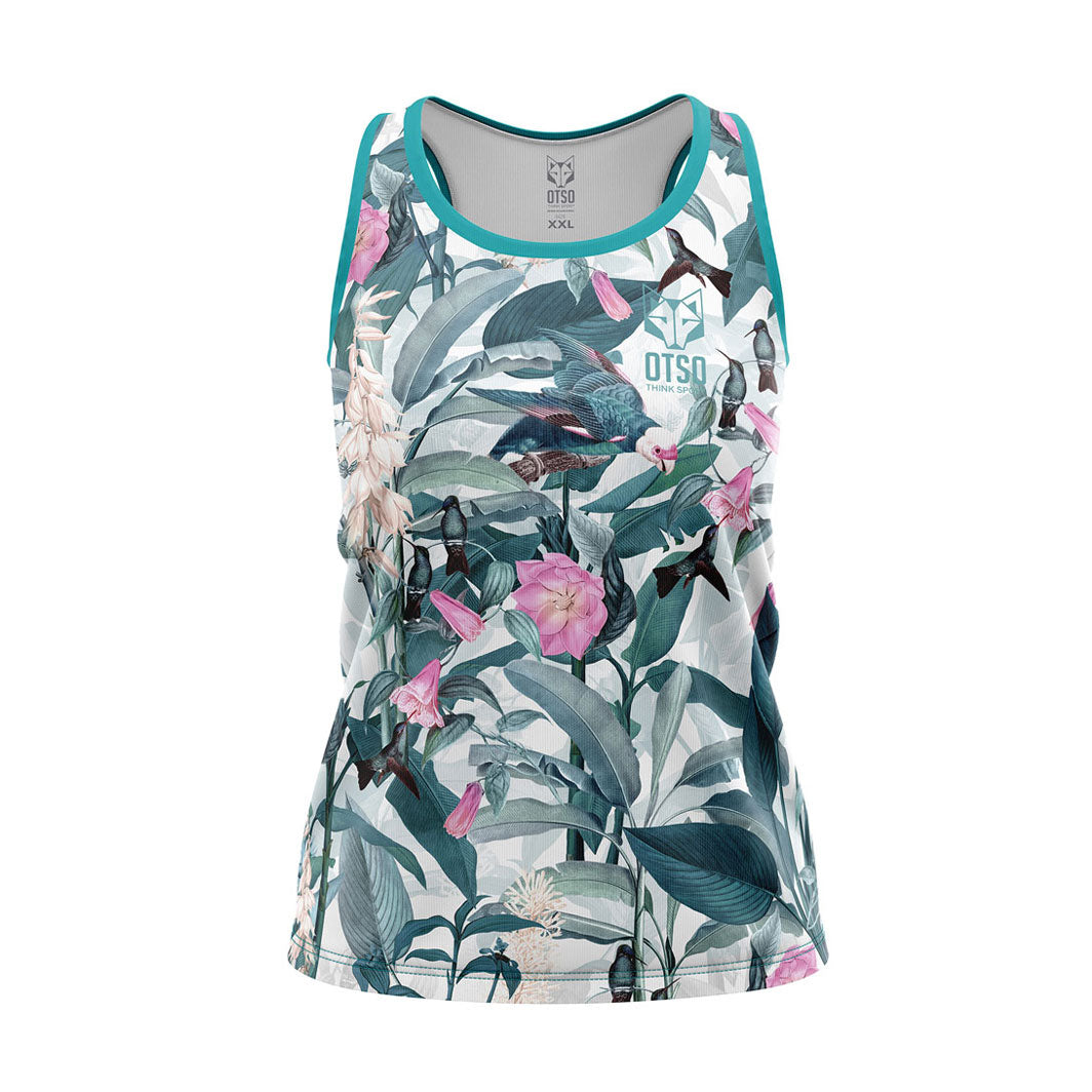 OTSO Damen Lauf-Singlet - Garden – Produktansicht