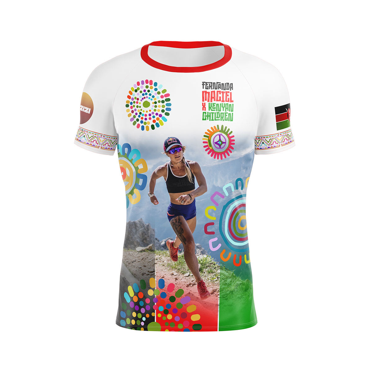 OTSO Herren Funktionsshirt Fernanda Maciel & Kenyan Children – Produktansicht