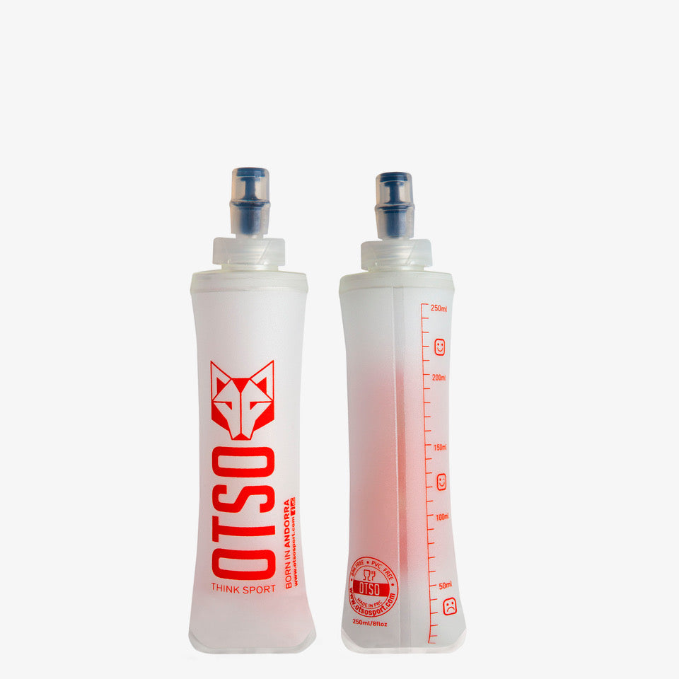 OTSO Faltbare Trinkflasche (Soft Flask) 250 ml – kleiner Verschluss – Produktansicht
