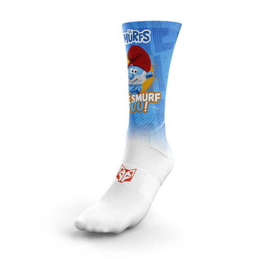OTSO Sublimierte Sportsocken - We Smurf You! – Produktansicht