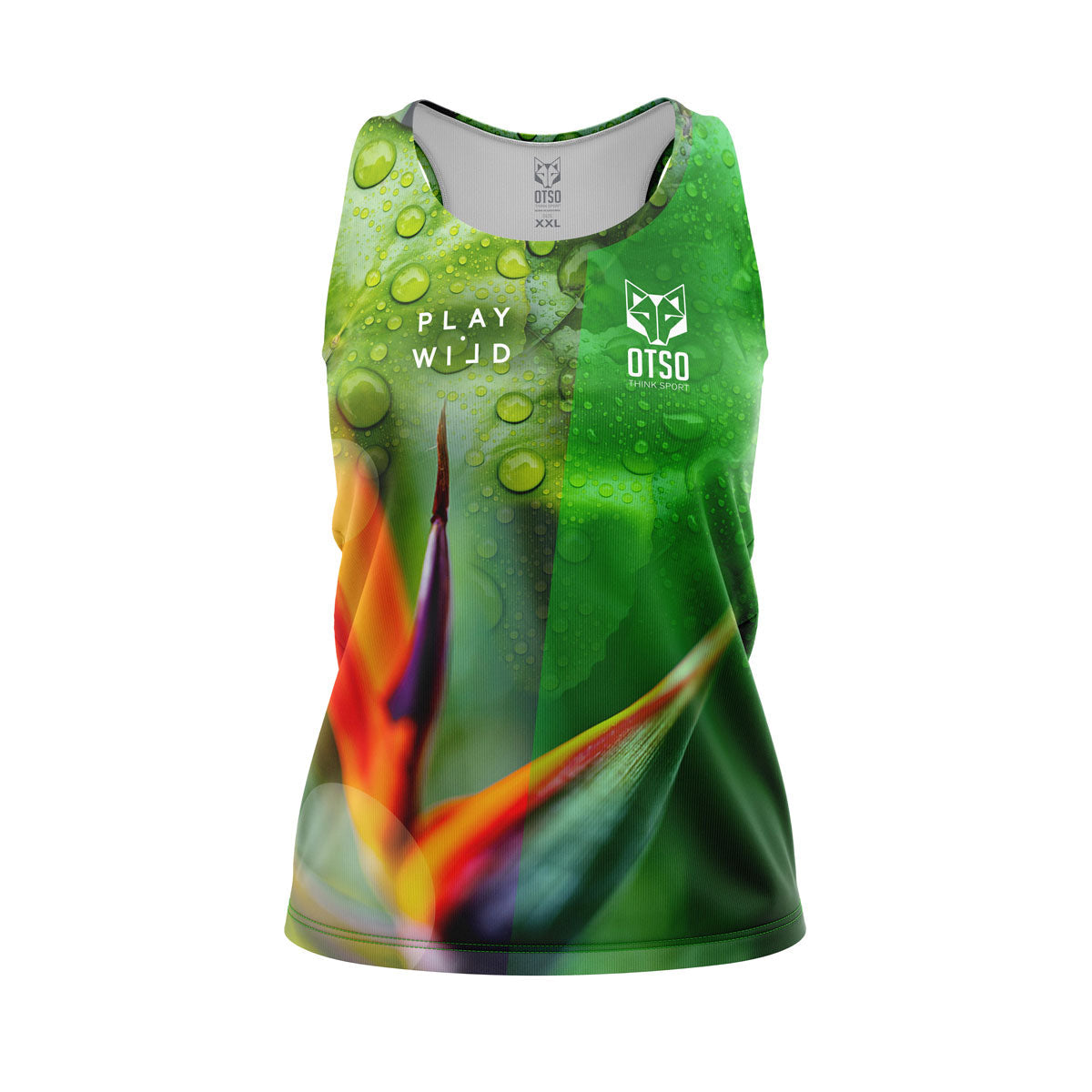 OTSO Damen Padel-Singlet - Paradise – Produktansicht