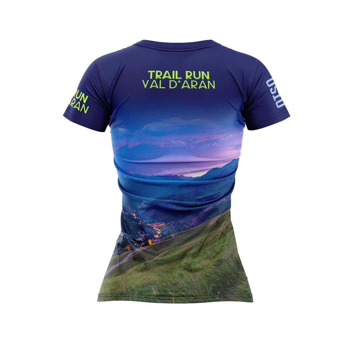 OTSO Damen Kurzarm-Funktionsshirt - Trail Run Val d'Aran – Produktansicht 2