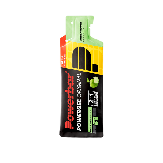 PowerBar PowerGel Original 41 g Green Apple – Energiegel mit Koffein