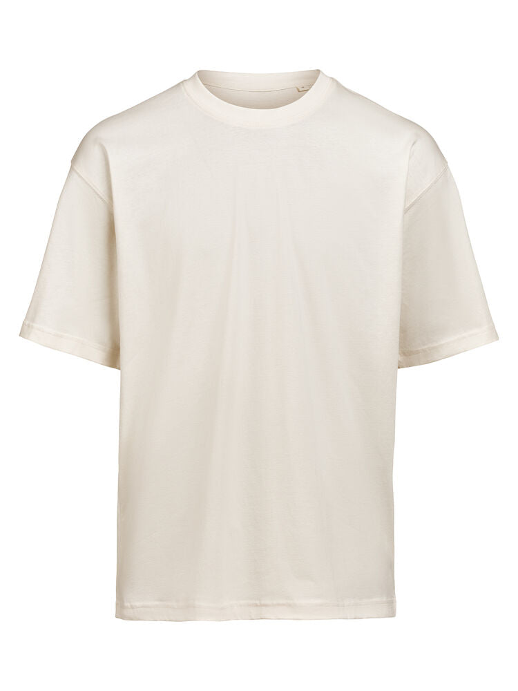 UM T-Shirt (OCS)  Loose Fit Unisex von Untagged Movement – Ashgrau Meliert
