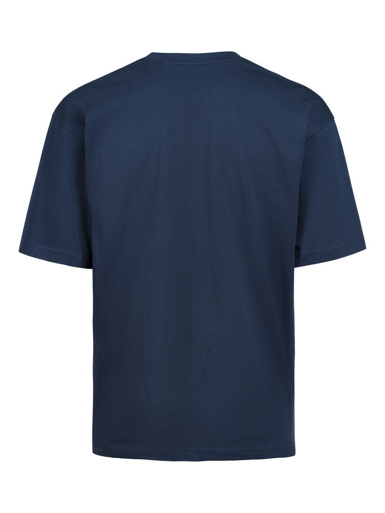 UM T-Shirt (OCS)  Loose Fit Unisex von Untagged Movement – Ashgrau Meliert