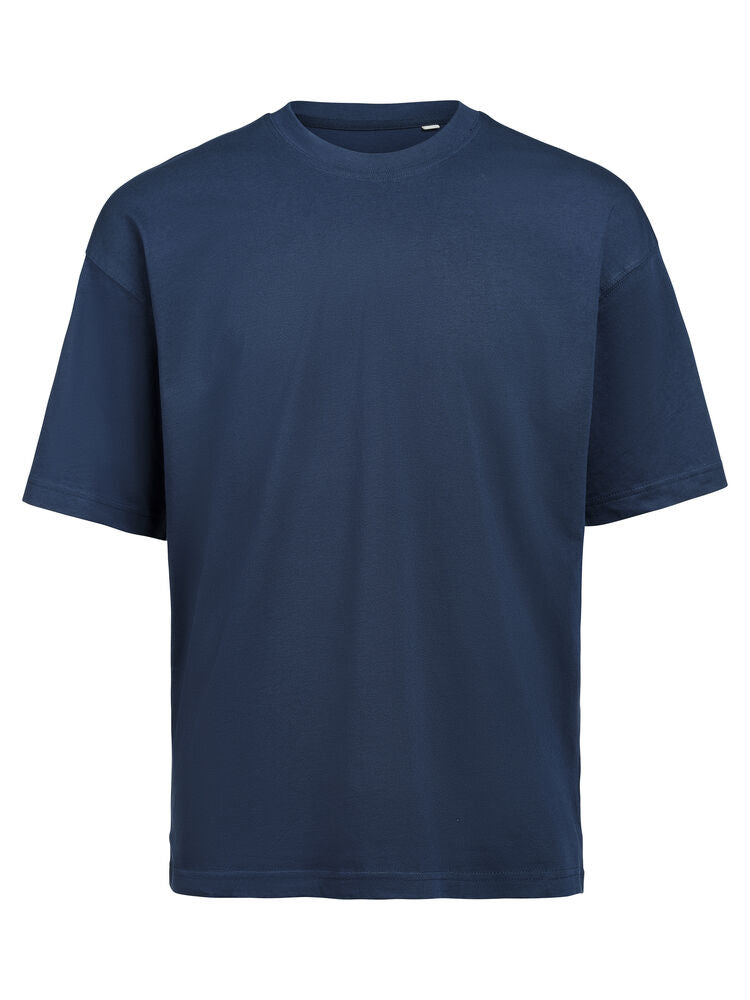 UM T-Shirt (OCS)  Loose Fit Unisex von Untagged Movement – Ashgrau Meliert