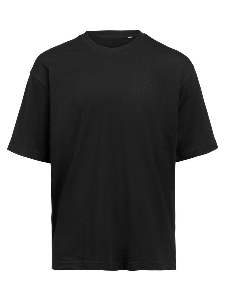 UM T-Shirt (OCS)  Loose Fit Unisex von Untagged Movement – Ashgrau Meliert