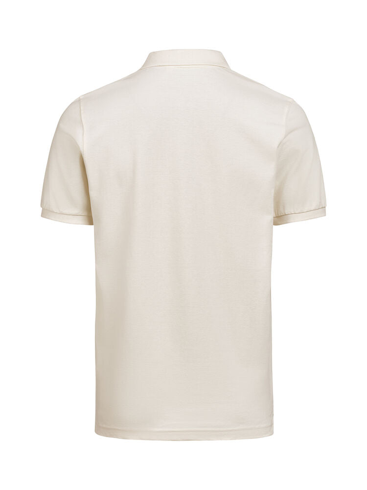 UM Polo (OCS)  Regular Fit Unisex von Untagged Movement – Weiß