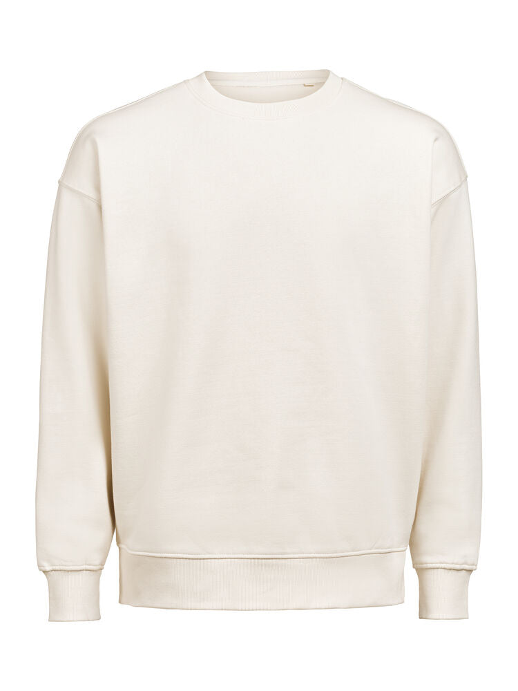 UM Crewneck (OCS-RCS)  Loose Fit Unisex von Untagged Movement – Ashgrau Meliert