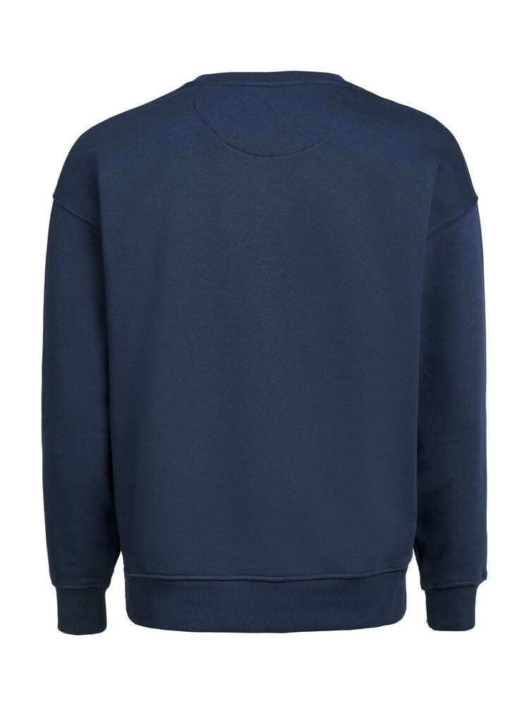UM Crewneck (OCS-RCS)  Loose Fit Unisex von Untagged Movement – Ashgrau Meliert