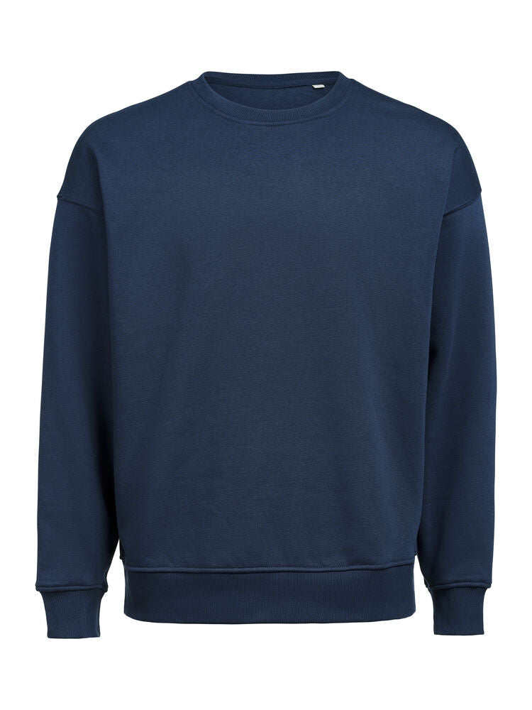 UM Crewneck (OCS-RCS)  Loose Fit Unisex von Untagged Movement – Ashgrau Meliert