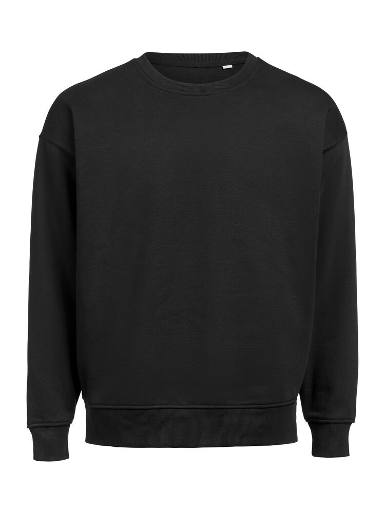 UM Crewneck (OCS-RCS)  Loose Fit Unisex von Untagged Movement – Ashgrau Meliert